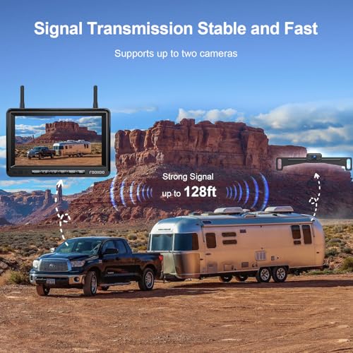 HD 1080P 7 inch Wireless Backup Camera