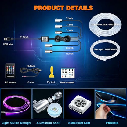 Interior Car LED Strip Lights