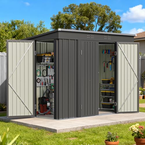 8x4 FT Outdoor Storage Shed