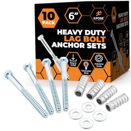 Parking Stoppers Concrete Anchors (10 Count)