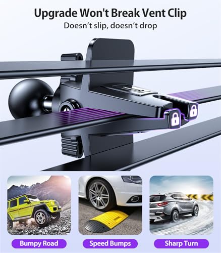 for MagSafe Car Mount [Strongest Magnet Power] Car Phone Holder