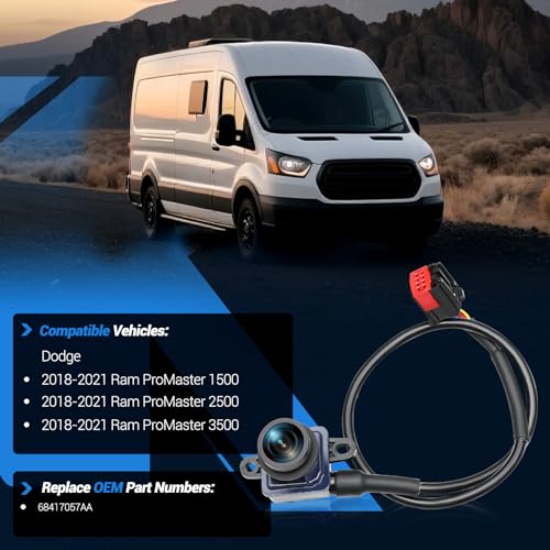 Backup Camera HD 170° Wide Angle & Night Vision