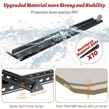 48"W Garage Shelving Heavy Duty (5 Count)