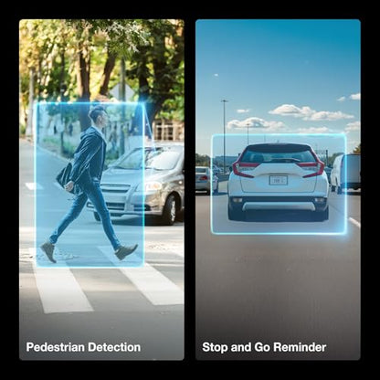Type S T200 AI Driver Assistance Dash Cam Powered by ADAS