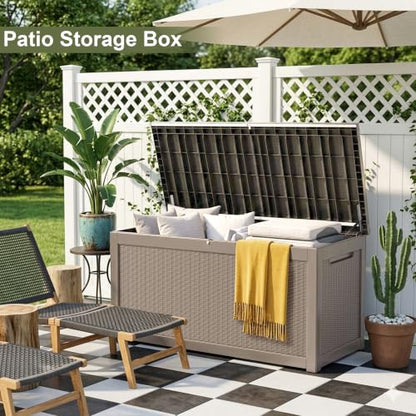 325 Gallon Outdoor Storage Box Waterproof