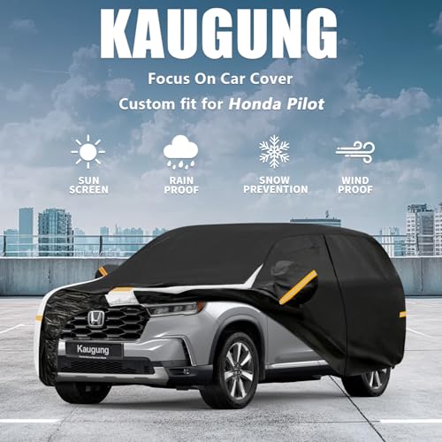 10 Layers Car Cover Custom Fit for Honda Pilot 2002