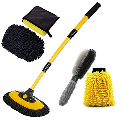Car Wash Brush with Long Handle