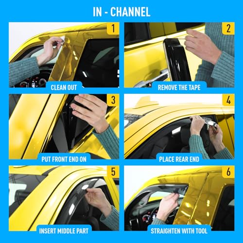 Extra Durable Window Deflectors in