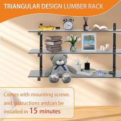 Lumber Rack Wall Mount (6 Count)