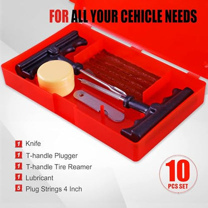 10 Piece Economical Tire Repair Kit