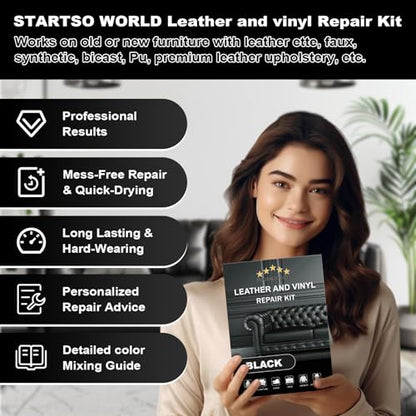 Black Leather Repair Kit