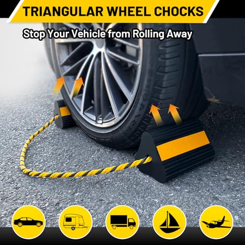 Wheel Chocks 2pair (4 Count)