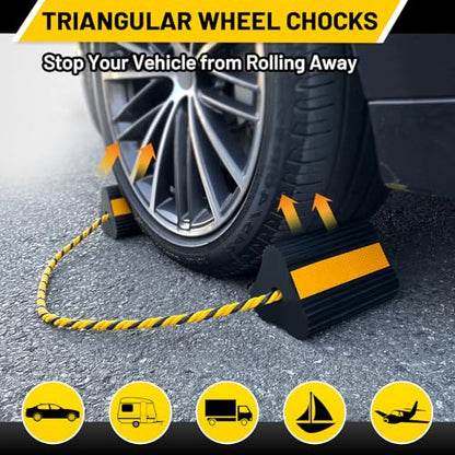 Wheel Chocks 2pair (4 Count)
