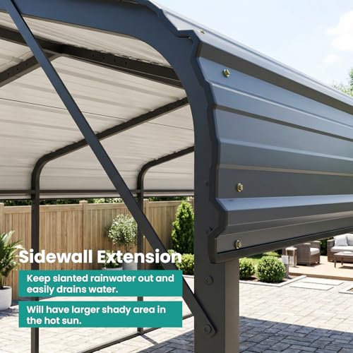 Reinforced Metal Carport