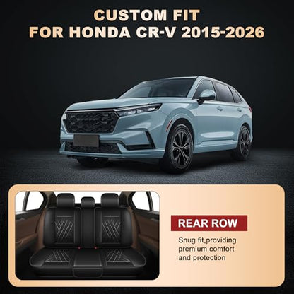 2 Front Car Seat Covers for Honda CR (2 Count)
