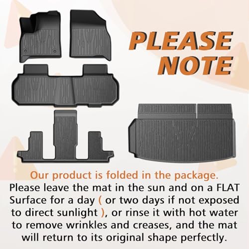 Floor Mats & Trunk Mat for 2024+ Acadia Traverse