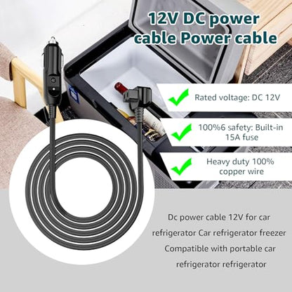 DC 12V Power Cord Car Fridge for Bodega