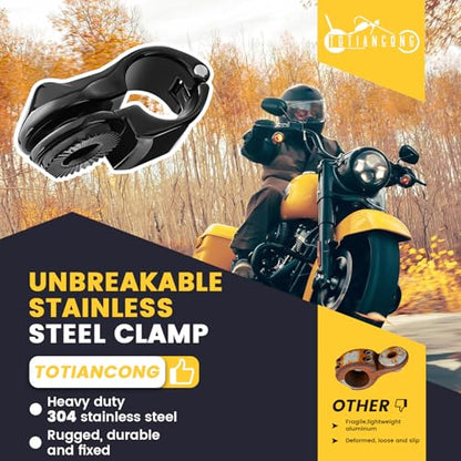 1.25" Highway Pegs Long Angled Pegs Adjustable for Harley Davidson Touring Road King Road Glide Street Glide Electra Glide Dyna Sportster Softail 1 1