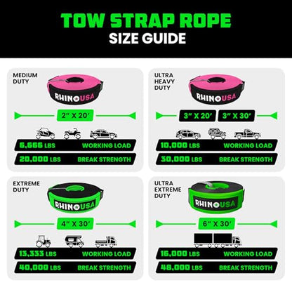 Recovery Tow Strap (20 Foot)