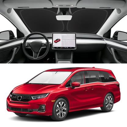 Custom Fit Windshield Sun Shade for Honda Odyssey 2018