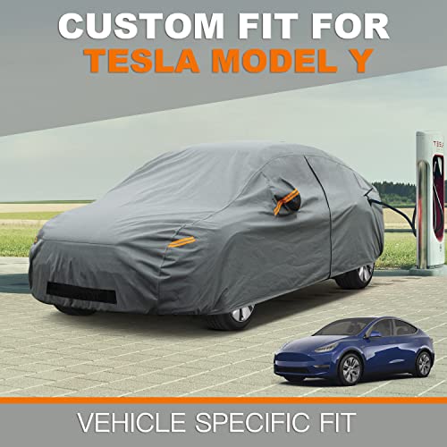 Waterproof Heavy Duty Car Cover Custom Fit Tesla Model Y