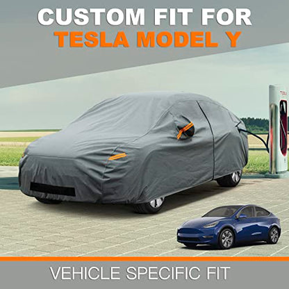Waterproof Heavy Duty Car Cover Custom Fit Tesla Model Y