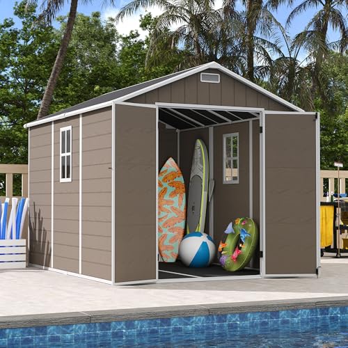 Outdoor Resin Storage 8x10 FT Shed