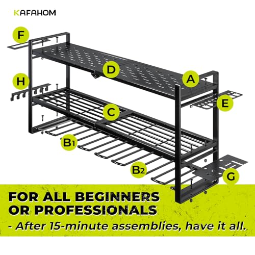 Power Tool Organizer for Tool Storage