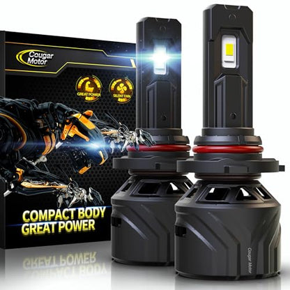 9005 Bulbs HB3 Fog Lights 6500K White Non (2 Count)