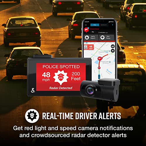 Smart Dash Cam + Rear Cam