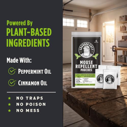 Mouse Repellent Pouches (7.04 Ounce)