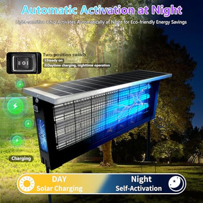 Large Solar Bug Zapper for Outdoor