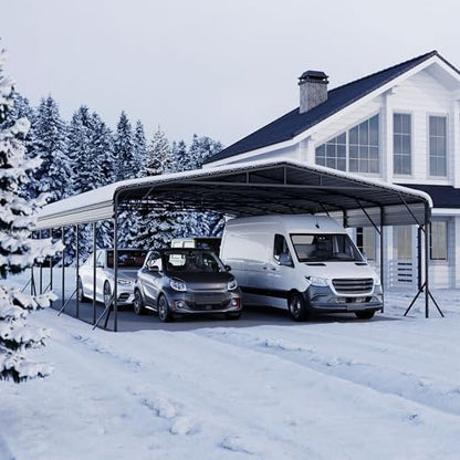 Reinforced Metal Carport