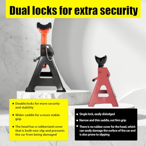 Jack Stands 6 Ton (2 Count)