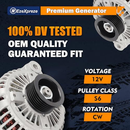 Ezexpreze 11191 New Alternator Replacement For 2006