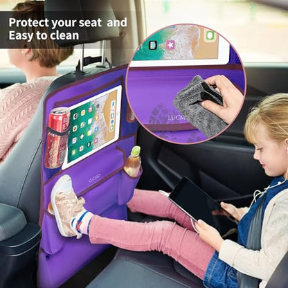 Car Backseat Organizer with Touch Screen Tablet Holder (10.5822 Ounce)