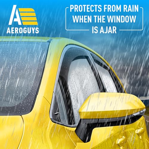 Extra Durable Window Deflectors in (4 Count)