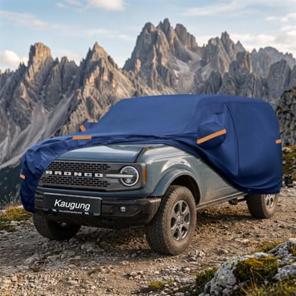 Custom Fit Car Cover for Ford Bronco 4 Door 4Dr