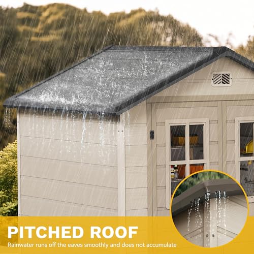 6x4.4 FT Outdoor Storage Shed