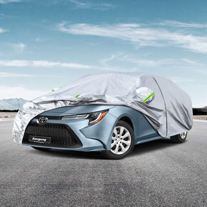 6 Layers Car Cover Custom Fit Toyota Corolla Sedan from 2006 to 2025