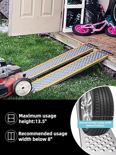 Aluminum Shed Ramp 2PC