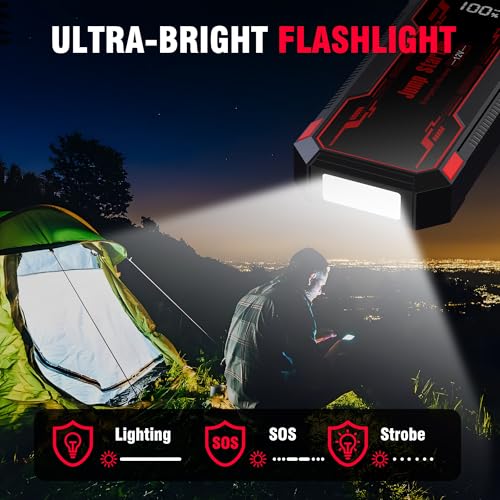 Car Jump Starter 6000A Car Battery Jump Starter Portable