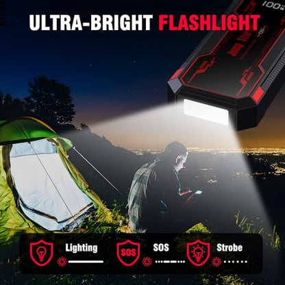 Car Jump Starter 6000A Car Battery Jump Starter Portable