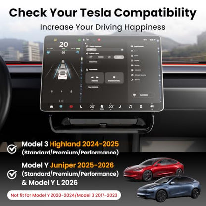 Model Y Juniper & Model Y L Under Screen Storage Organizer 2025