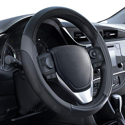 SportDrive Faux Leather Steering Wheel Cover