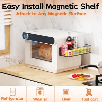 Magnetic Baskets Fridge Organizers (2 Count)