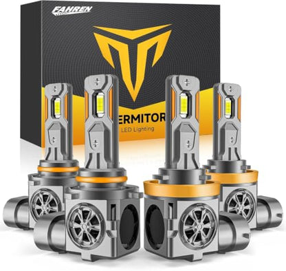 H11 9005 LED Bulbs Combo