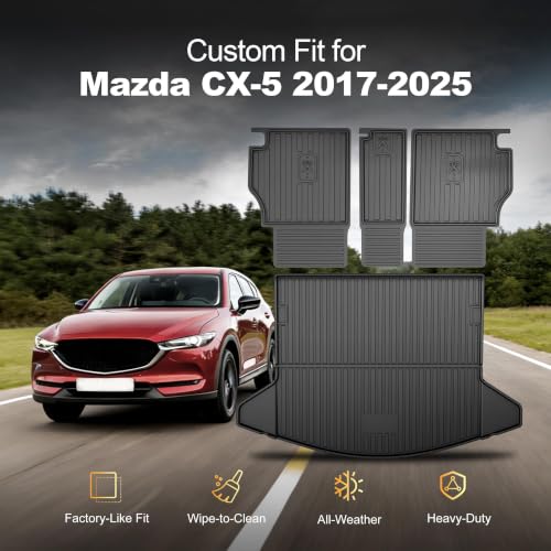 Cargo Liner Set Compatible with 2017