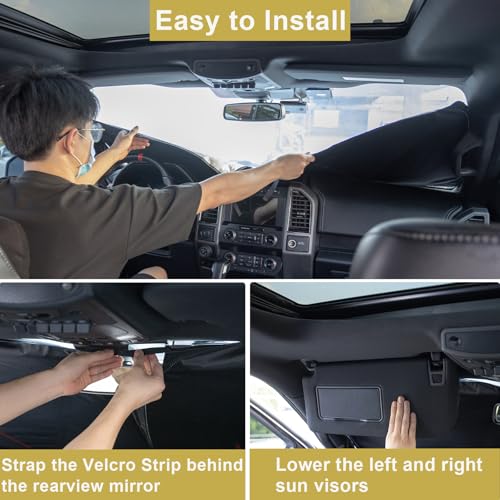 Windshield Sun Shade for 2023 2024 2025 2026 Honda Accord
