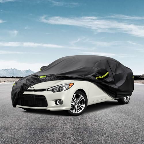 7 Layers Car Cover Custom Fit Kia Forte from 2017 to 2025